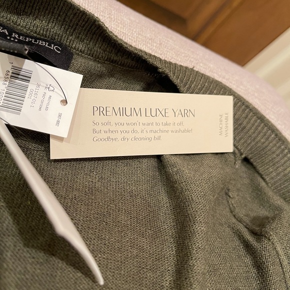 Banana Republic S Green Cardigan (NEW) - Picture 9 of 15